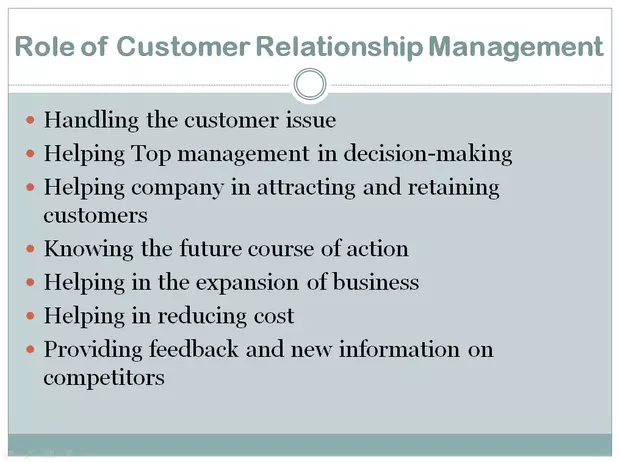 Customer Relationship Management