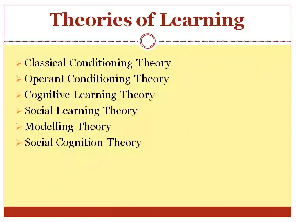 Theories of Learning