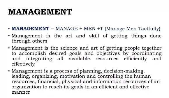 management 